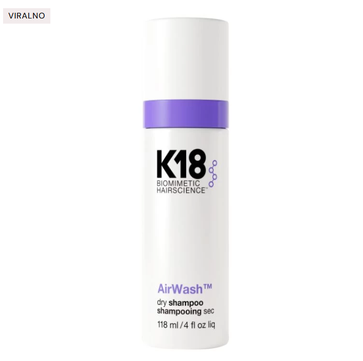 K18 Airwash suhi šampon 118 ml